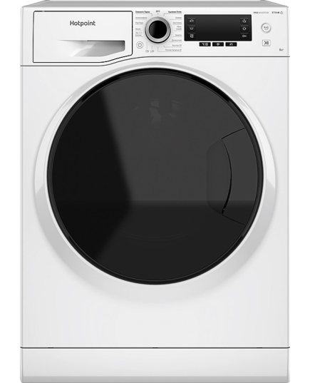 Стандартная стиральная машина Hotpoint-Ariston NSD 8249 D AVE RU, с паром