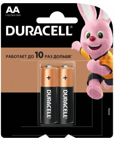 Батарейки Duracell LR6/316 AA (1BL-2шт)