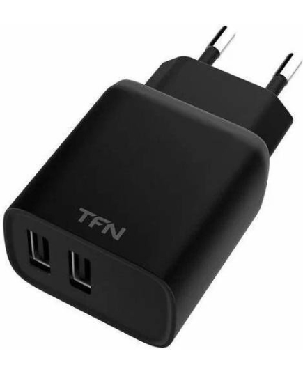 СЗУ TFN-WCRPD12W2UBK Smart USB, 2.4A, черный