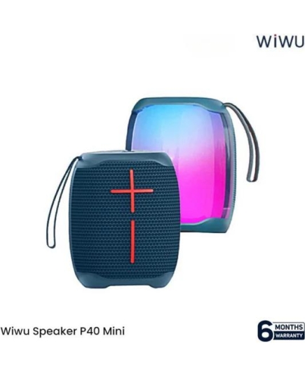 Колонка WiWU P40 mini (Dark Blue)