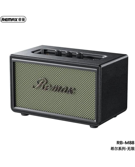 Портативная HI-FI акустическая система REMAX RB-M88, 80W, Extra Bass, DSP tehnologi (Black)