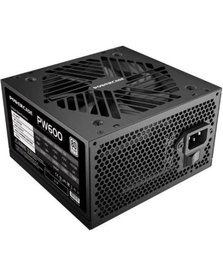 Блок питания Powercase PW600 (PS-600W-DC) (80 Plus, ATX 2.31, 600W, APFC, DC-DC, 120mm Fan)