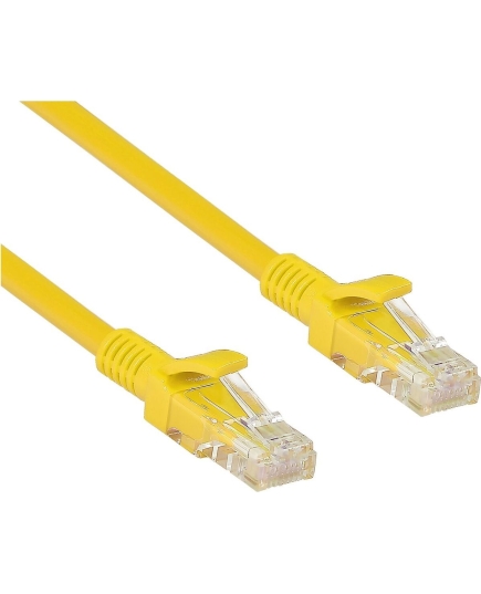 Патч-корд Exegate UTP-RJ45-RJ45-5e-2M-YL (EX258674RUS) 2м, желтый