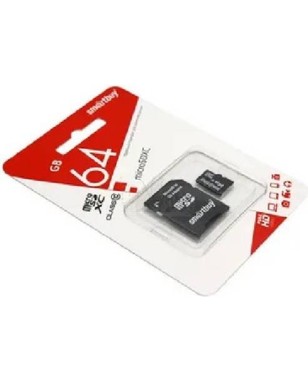 Карта памяти Smartbuy micro SDHC 6GB Сlass 10 (с адаптером SD)LE