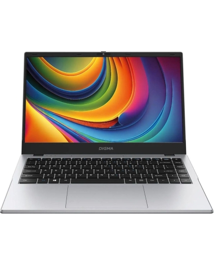 Ноутбук Digma Eve C4801 (DN14N1-8CXW01) 14", IPS, Intel N100 0.8ГГц, 4-ядерный, 8ГБ LPDDR5, 256ГБ SSD, Intel UHD Graphics интегрированное, Windows 11