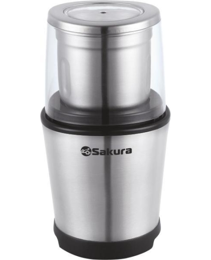 Кофемолка Sakura SA-6162S 250Вт 100гр сталь