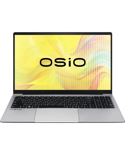 Ноутбук OSIO FocusLine F150A-012 15.6", AMD Ryzen 5 5500U 2.1ГГц, 6 ядер, 16ГБ 1ТБ SSD, AMD Radeon, без операционной системы, серый