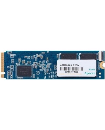 SSD Apacer AS2280Q4 AP500GAS2280Q4-1 M.2 2280 500GB PCIe Gen4x4 with NVMe, 5000/2500, IOPS 750K, MTBF 1.5M, 3D TLC, 850TBW