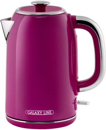 Чайник электрический GALAXY LINE GL0346 (2200 Вт, 1,7л, нерж., STRIX-контроллер)