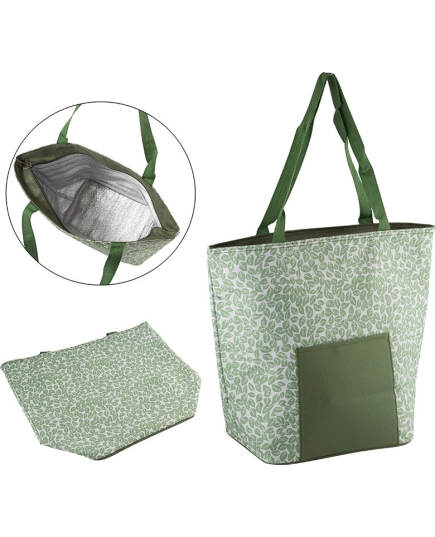 Термосумка Leaves Tote, CB-43, 20л, р-р: 42*17*34 см. 005043-SK