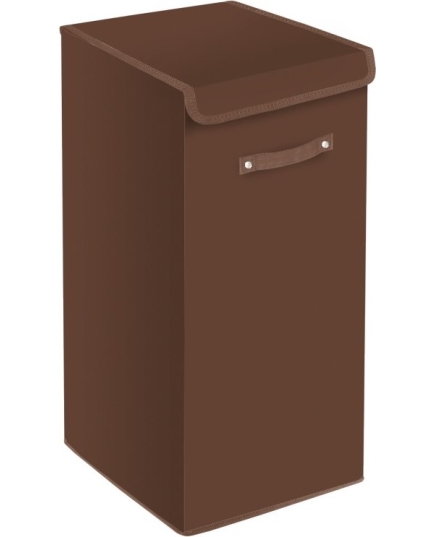 Корзина для белья с крышкой Haushalt HSC2/BR brown