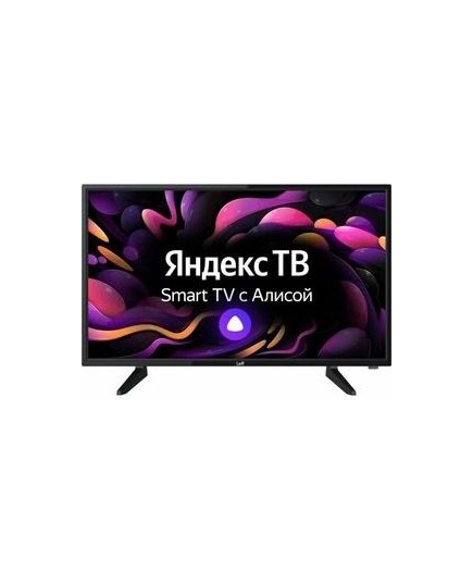 24" Телевизор LEFF 24H250T черный 1366x768, HD READY, 60 Гц