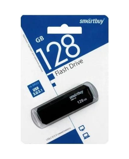 Флеш-накопитель SmartBuy 128GB Clue Black