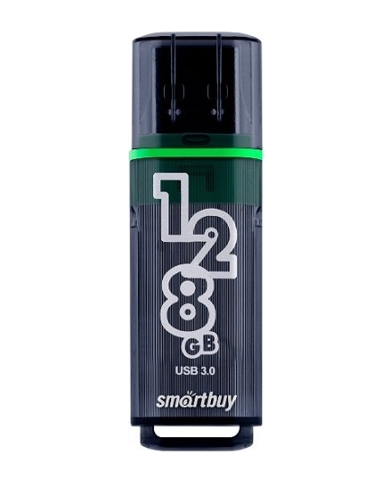 USB-накопитель SmartBuy 128GB Glossy Dark Grey