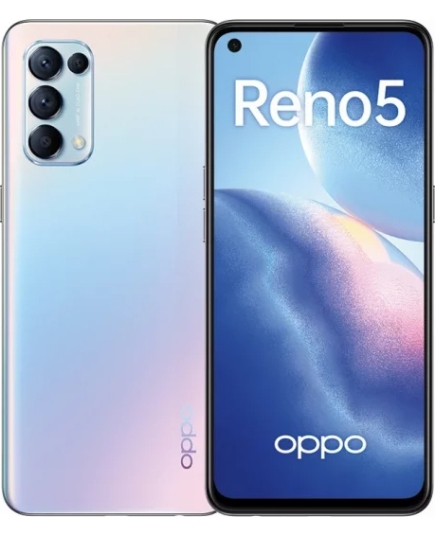 Смартфон OPPO CPH2159 (RENO5) Серебристый