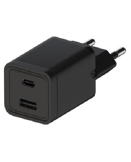 СЗУ Maxvi A-304 3A, 1xUSB-A, 1xUSB-C, black