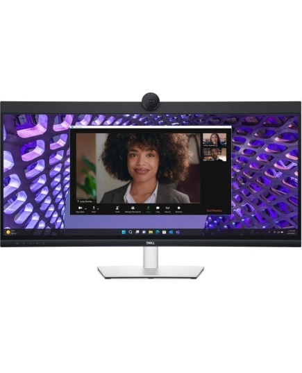 Монитор DELL P3424WEB/34"/IPS/3440x1440 21:9/60 Hz/300/1000:1 Matte/5 мс/да/черный/серебристый/12 кг