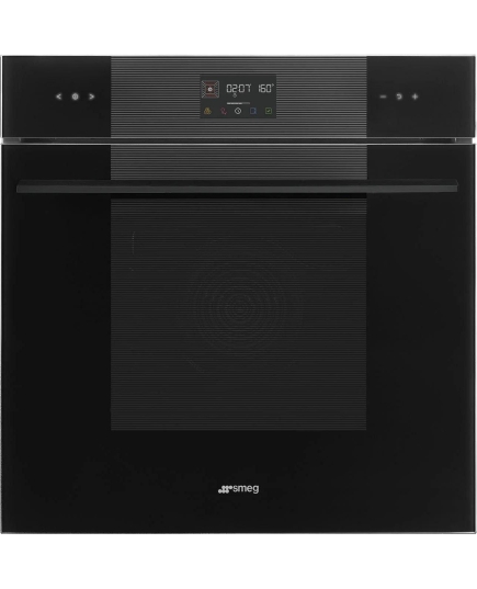 Духовой шкаф SMEG SOP6102TB3 многофункциональный с пиролизом, 60см, 10 функций Класс энергопотребления А+, Black черное стекло