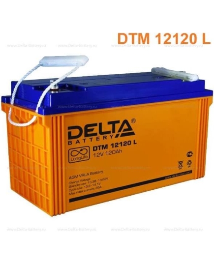 Батарея для ИБП Delta DTM 12120 L 12В 120Ач