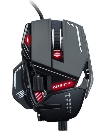 Игровая мышь Mad Catz R.A.T. 8+ чёрная