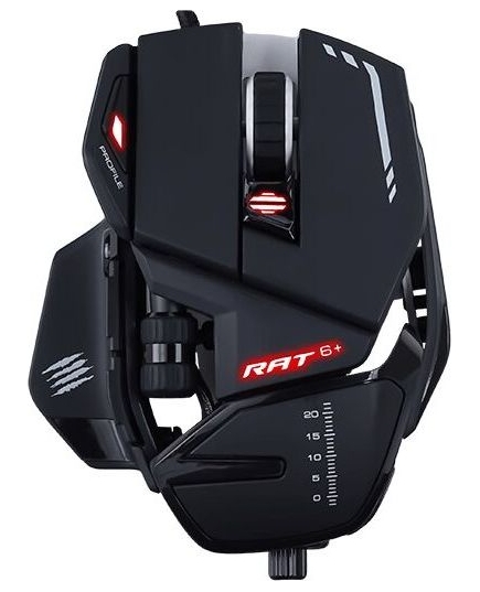 Игровая мышь Mad Catz R.A.T. 6+ чёрная