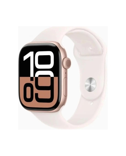 Smart-часы Apple Watch Series 10 MWX23LW/A 46мм OLED корп.розовое золото Sport Band рем.сияющая звезда разм.брасл. M/L