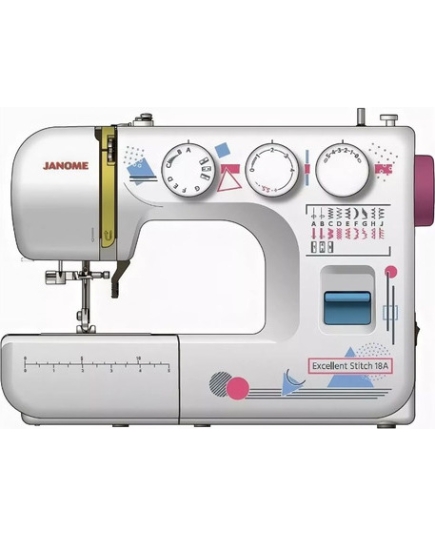 Швейная машина Janome Excellent Stitch 18A белый