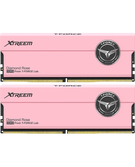 ОЗУ DDR5 TEAMGROUP T-Force Xtreem (FFPD532G7200HC34ADC01) 32GB (2x16GB) 7200MHz CL34 (34-42-42-84) 1.40V / Pink