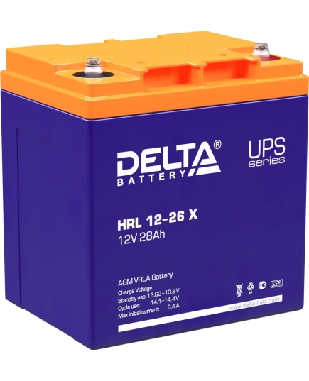 Батарея для ИБП Delta HRL 12-26 X 12В 28Ач