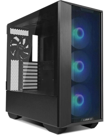 Корпус Lian Li Lancool III RGB (G99.LAN3RX.10R) / Black / Mid-Tower, TG / 3x 140mm ARGB + 1x 140mm non LED fans inc.