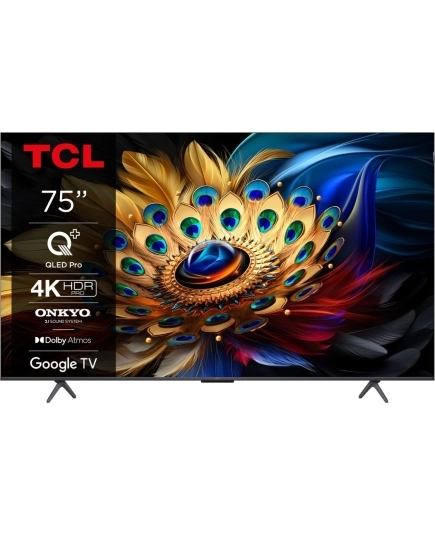 Телевизор 75" TCL 75C655PRO, Smart, 4K