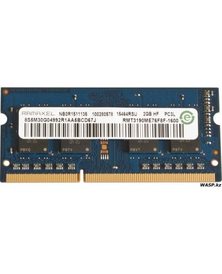 ОЗУ Ramaxel (RMT3190ME76F8F-1600) so-dimm DDR3L 12800S 2GB