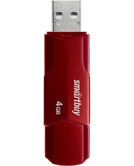 USB-флешка SmartBuy Clue (SB4GBCLU-BG) 4GB Burgundy