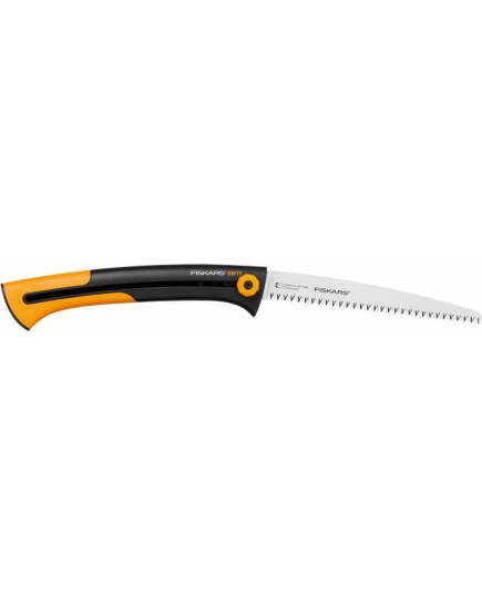 Пила садовая Fiskars Xtract SW75 большой черный/оранжевый (1000614)