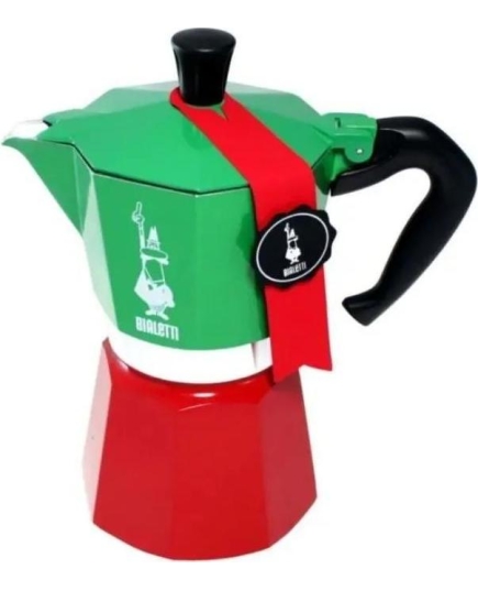 Гейзерная кофеварка Bialetti Tricolor 5323 270 мл на 6 чашек