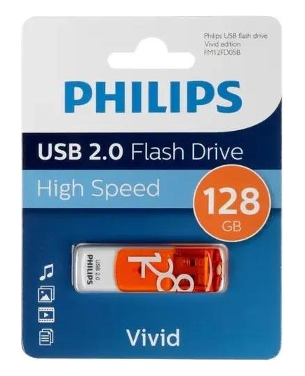 Флеш-драйв PHILIPS Vivid 128GB 2.0