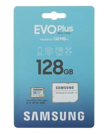 карта памяти SAMSUNG microSDXC 128GB EVO PLUS (MB-MC128SA/EU) + ad