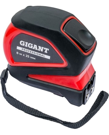 Рулетка Gigant Professional GPGW-09 8мx25мм, с магнитным зацепом