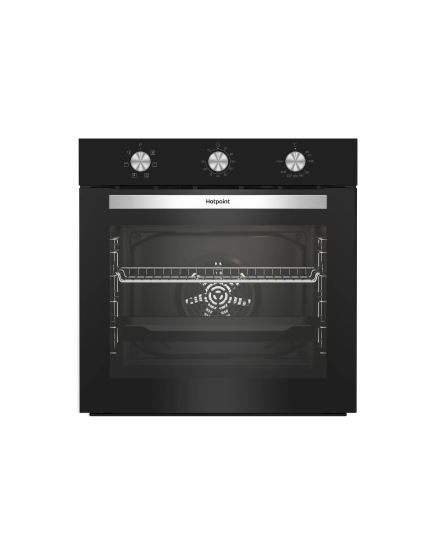 Духовой шкаф Hotpoint HETF 614 JH BL черный