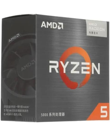 Процессор AMD Ryzen 5 5600G Box (100-100000252CBX) (Cezanne, 7nm, C6/T12, Base 3,90GHz, Turbo 4,40GHz, Vega 7, L3 16Mb, TDP 65W, SAM4)