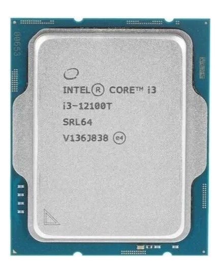 Процессор Intel Core i3-12100T (CM8071504651106) OEM Alder Lake, Intel 7, C4(0EC/4PC)/T4, Performance Base 2,20GHz(PC)