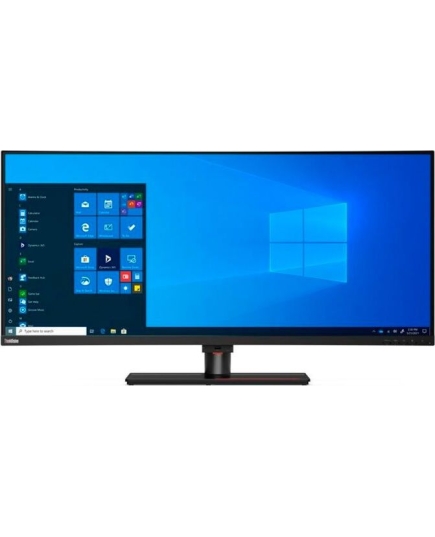 Монитор Lenovo P40w-20 (62C1GAR6CB) Black/Red Curved 2500R, 39.7" 21:9, IPS, 5120 x 2160, 4ms, 300cd, 75Hz, 1xHDMI, 1xDP, 2xThunderbolt, 4xUSB, USB-C