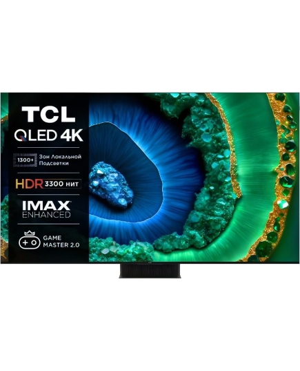 Телевизор 75" TCL 75C855, Smart, 4K