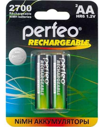 Аккумулятор Perfeo AA2700mAh/2BL