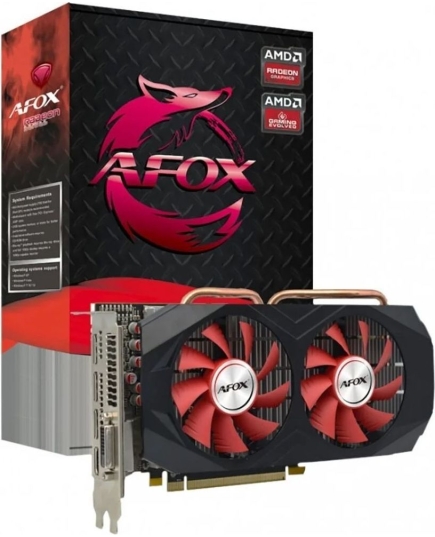 Видеокарта Afox RX 580 8GB GDDR5 (AFRX580-8192D5H3-V3)