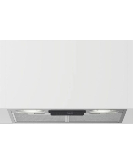 Вытяжка HOTPOINT HPAE 52FLS X (869891200070) управление кнопочное, белый