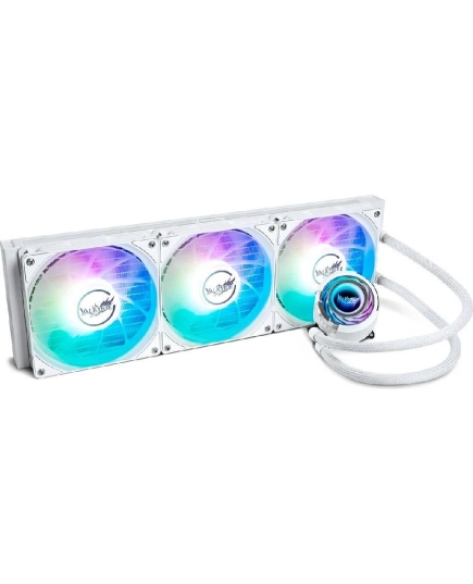 СВО Valkyrie Jarn 420 ARGB White (C420W-RGB) / 3x140mm ARGB fans, 500-2150RPM, 105CFM, 32.2dBA, 300W TDP