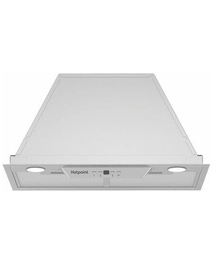 Вытяжка HOTPOINT HPAE 52FLB X (869891200080) управление сенсорное, серебристый