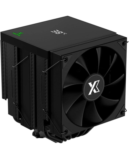 Кулер XASTRA AR620 Digital BK LGA1851/1700/1200/115X/AM5/AM4 (Dual Tower, TDP 260W, 6 тепл.трубок 6мм, 2xPWM Fan 120mm black)