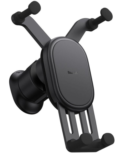 Автодержатель с беспроводной зарядкой Baseus Stable Gravitational Wireless Charging Car Mount Pro 15W (Air Outlet Version) SUWX030001 (Black)